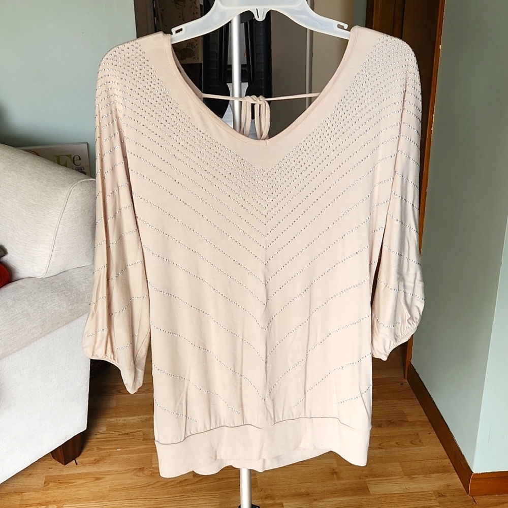 BKE Backless Blouse